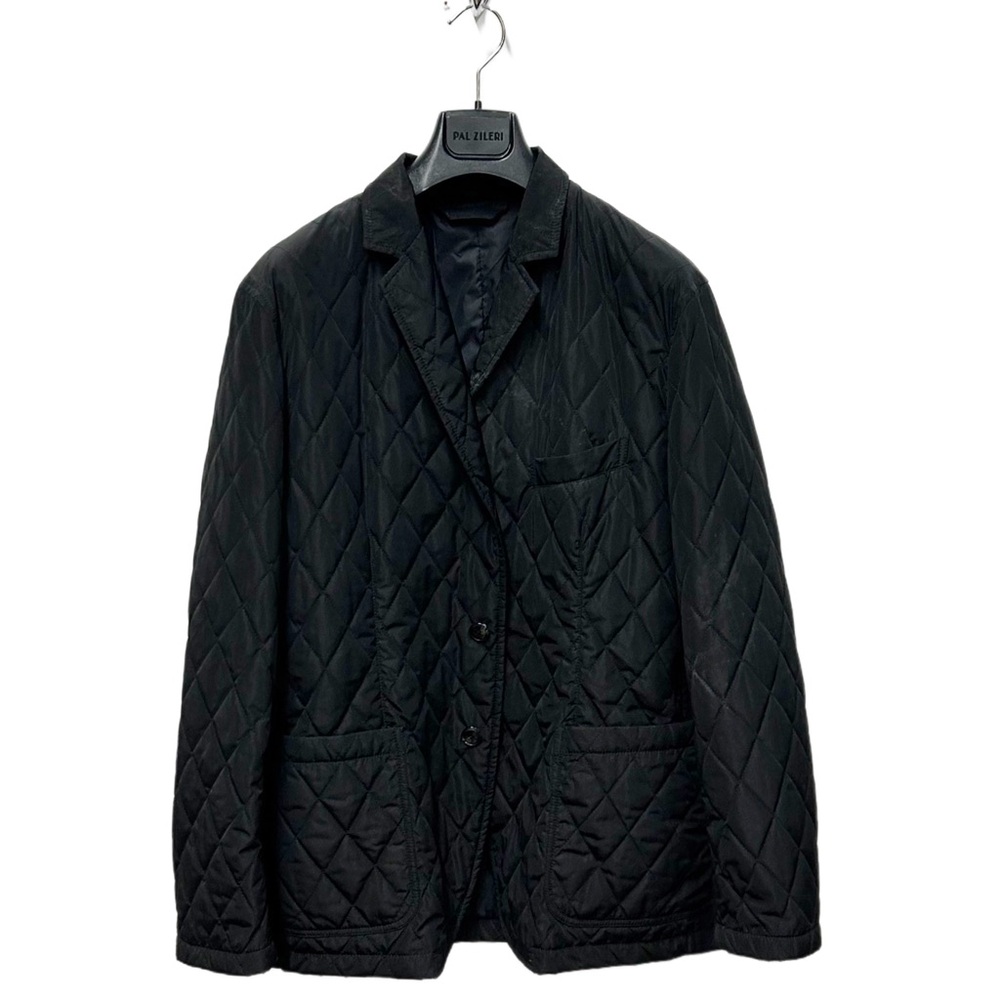 Pal Zileri Black Quilted Puffer Jacket